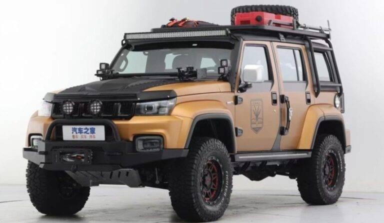 SUV chinês extremo será uma alternativa barata ao Jeep Wrangler